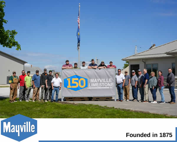 Since 1875 Mayville Limestone